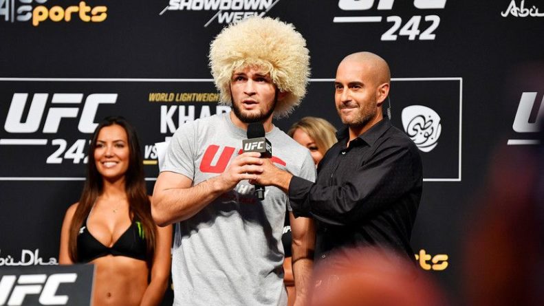 Общество: Нурмагомедов вышел на шестое место в истории UFC по количеству побед подряд
