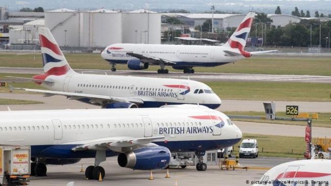 Общество: Пилоты British Airways впервые проводят всеобщую забастовку: рейсы отменены