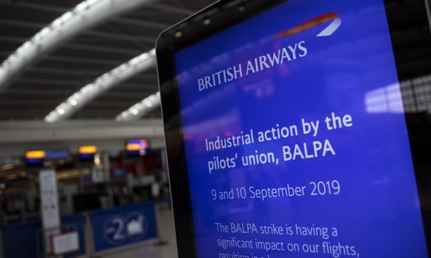 Общество: British Airways отменяет авиарейсы в преддверии новой забастовки пилотов