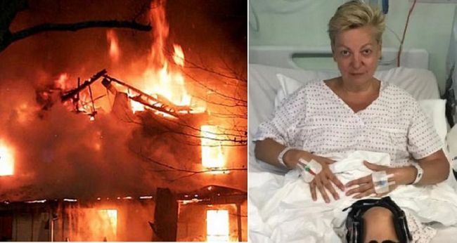 Общество: Напасть за напастью: В Киеве сожгли дом бывшей главы Нацбанка Украины