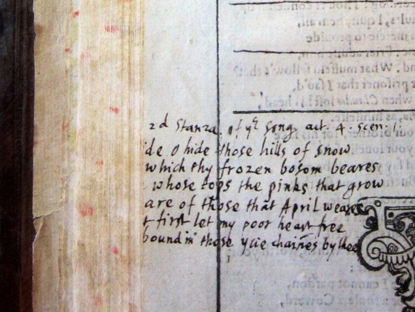 Общество: На одном из экземпляров «Первого фолио» Шекспира найден автограф Джона Мильтона