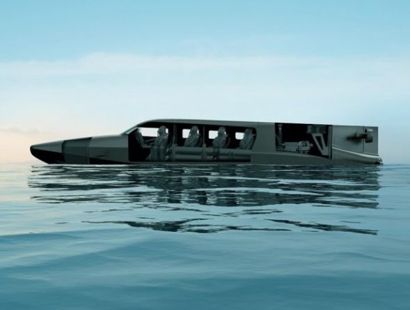 Общество: Британцы разрабатывают подводно-надводный катер
