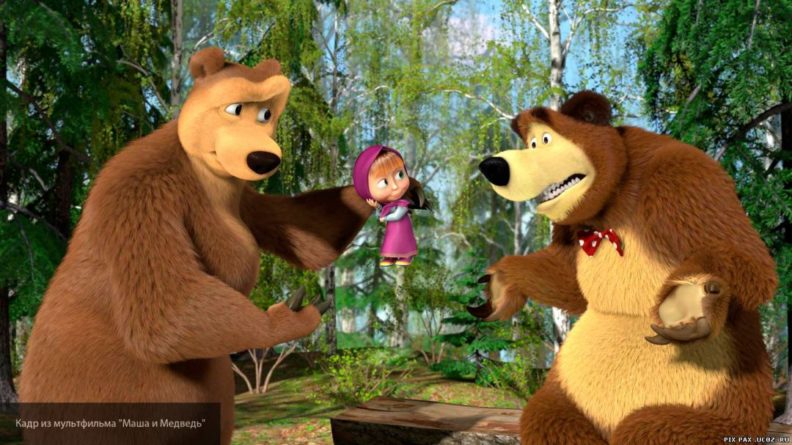 Общество: Мультфильм «Маша и Медведь» оценили в Лондоне
