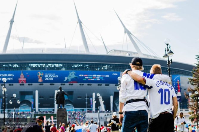 Общество: «Газпром Арена» вошла в ТОП-5 самых комфортных стадионов мира для болельщиков