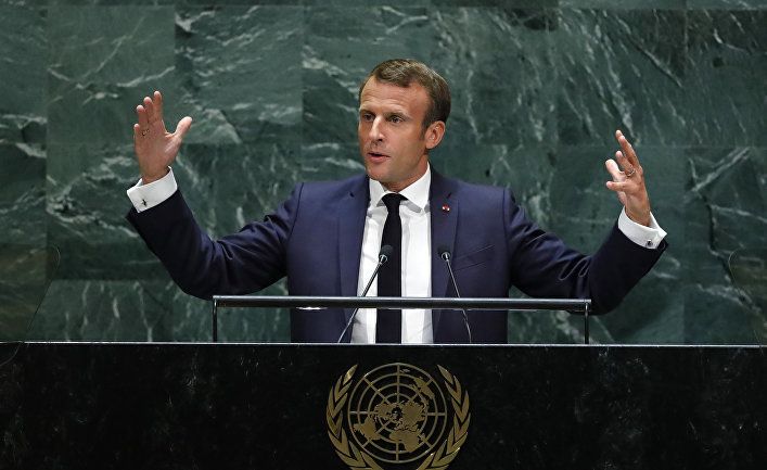 Общество: Le Figaro (Франция): о чем говорил Эммануэль Макрон с трибуны ООН