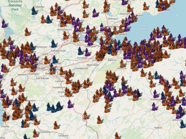 Общество: Шотландские ученые составили карту охоты на ведьм в XVI–XVII веках