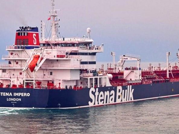 Танкер Stena Impero пришвартовался в порту ОАЭ 28092019 Общество: Танкер Stena Impero пришвартовался в порту ОАЭ