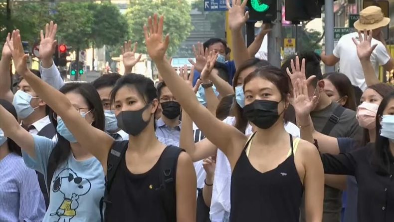 Общество: Протесты в Гонконге: маски снять