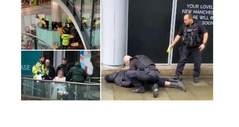 Общество: Неизвестный устроил резню в торговом центре в Манчестере