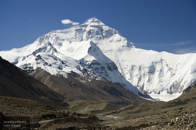 Общество: Высота Эвереста могла уменьшиться после землетрясения, Непал и Китай измерят ее повторно