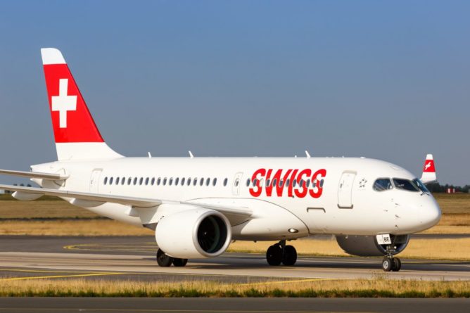 Общество: Авиакомпания Swiss временно "приземлила" все Airbus A220