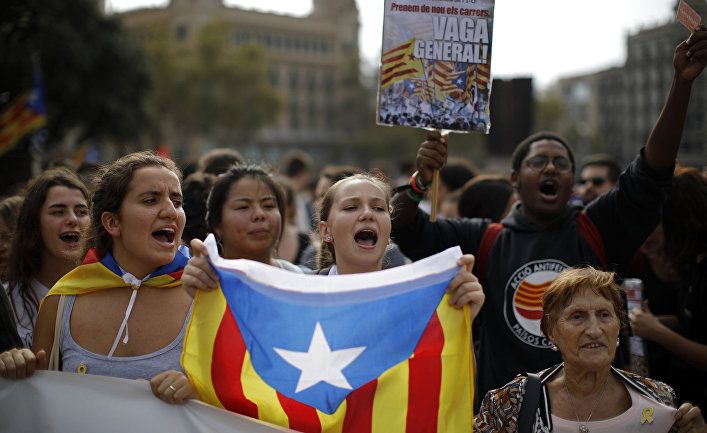 Общество: La Vanguardia (Испания): международные СМИ продолжают следить за беспорядками в Барселоне