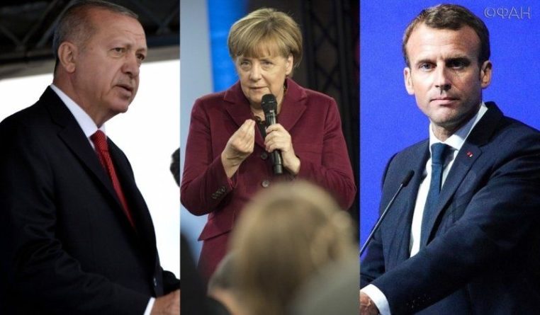 Общество: Макрон, Меркель и Джонсон хотят встретиться с Эрдоганом, чтобы напомнить про НАТО