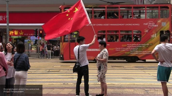 Общество: Несанкционированный митинг проходит в очередной раз в Гонконге