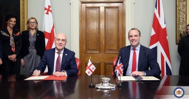 Общество: Грузия и Великобритания стали стратегическими партнерами