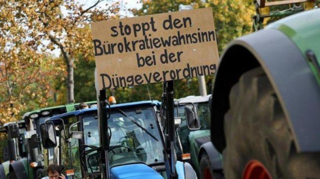 Общество: Грета Тунберг не поймёт: трактористы заблокировали Германию