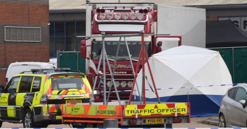 Общество: Задержан еще один подозреваемый по делу о 39 трупах в грузовике в Англии