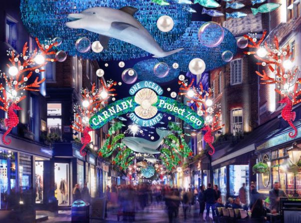 Общество: К Рождеству над Карнаби-стрит поплывут киты и дельфины
