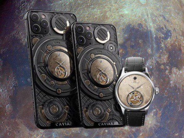 Общество: Caviar показал iPhone 11 Pro с частицами Марса и Луны