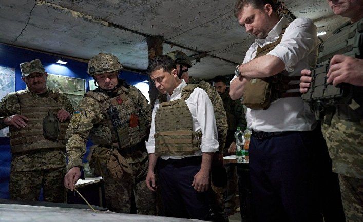 Общество: The Independent (Великобритания): незначительный отвод войск на востоке Украины положил конец медовому месяцу президента Зеленского