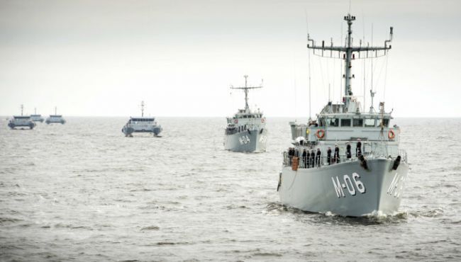 Общество: У берегов Прибалтики начались противоминные учения НАТО