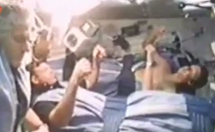 Общество: В Сети появилось жуткое видео со спящими астронавтами США