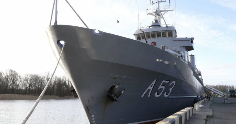 Общество: В Рижском порту можно осмотреть военные корабли Латвии и НАТО