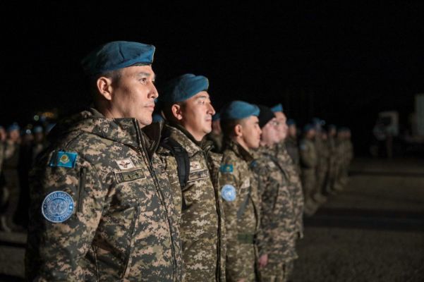 Общество: Третья миротворческая рота Казахстана прибыла в Ливан