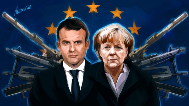 Общество: Макрон и Меркель начали борьбу за лидерство в Европе