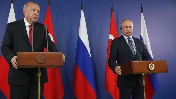 Общество: Песков обозначил новую ближневосточную тему переговоров Путина с Эрдоганом