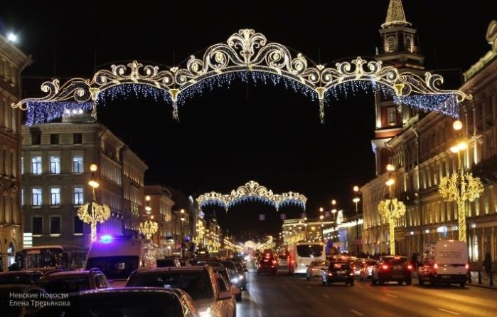 Общество: В новогоднюю ночь центр Петербурга будет ограничен для транспорта