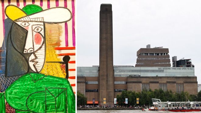 Общество: В Лондоне порезали картину Пикассо «Бюст женщины»