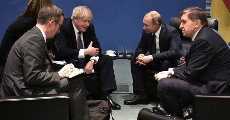 Общество: Джонсон - Путину: нормальных отношений не будет, пока не прекратится дестабилизация