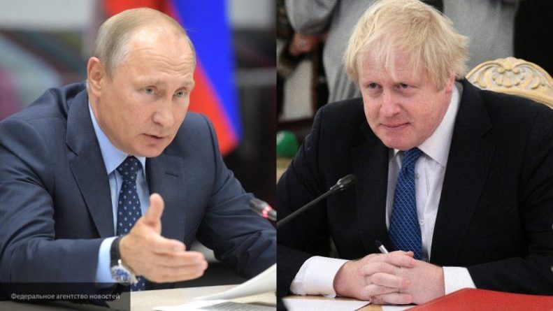 Общество: Премьер Британии Джонсон заявил Путину о невозможности нормализовать отношения стран
