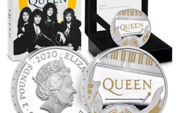 Общество: В Британии выпустили монету в честь группы Queen с Елизаветой II