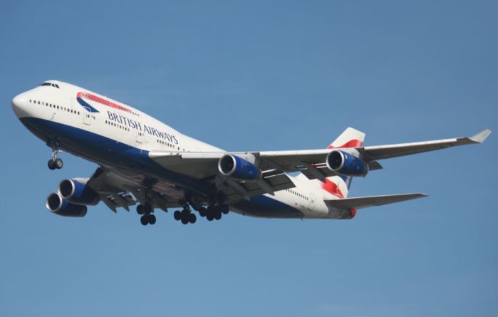 Общество: Boeing 747 British Airways преодолел скорость звука из-за урагана