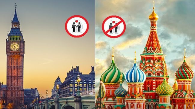 Общество: Москва и Лондон обменялись колкостями после слов Путина об однополых браках