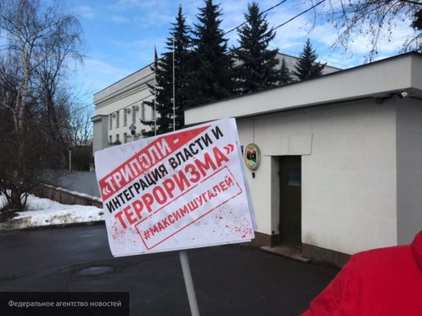 Общество: Осин поддержал пикет за освобождение российских социологов из ливийской тюрьмы «Митига»