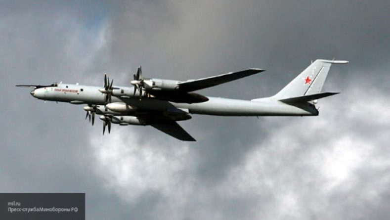 Общество: Видео полета Ту-142 над Северным Ледовитым океаном появилось в Сети
