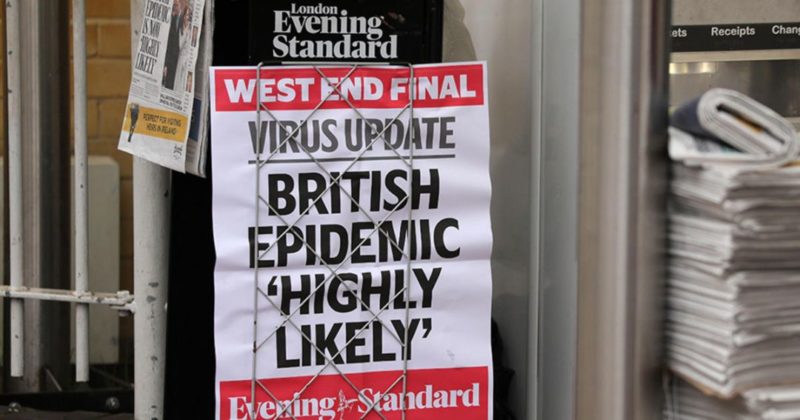 Общество: Шестой пациент скончался в Великобритании из-за коронавируса