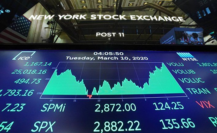 Общество: Financial Times (Великобритания): обвал фондовых рынков США побил рекорд с 1987 года