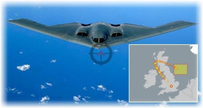 Общество: Стелс- бомбардировщики В-2А наведались в морские полигоны Северного моря