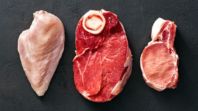 Общество: Белое мясо ничуть не полезнее красного по уровню холестерина: исследование