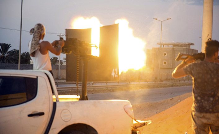 Общество: Anadolu (Турция): Ливия заявила, что российские наемники применили нервно-паралитический газ в Триполи