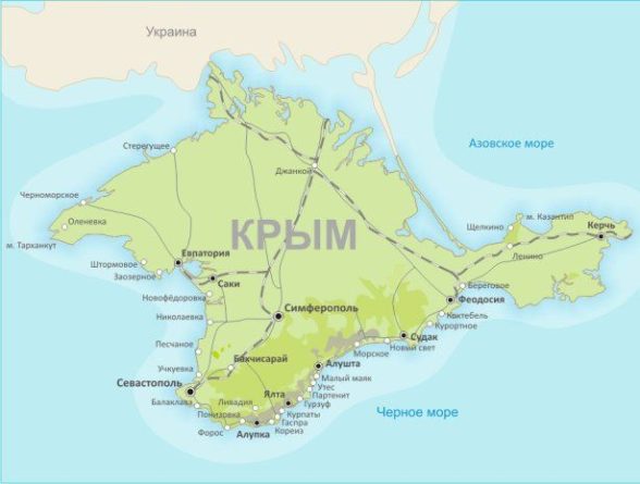Общество: Хорошо сказано - российский Крым на карте не заклеить