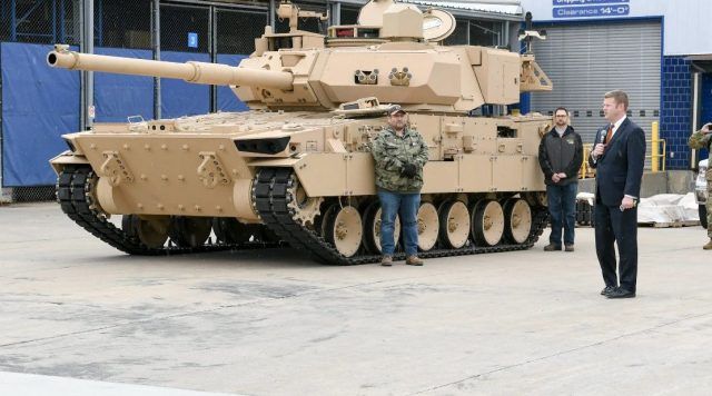 Общество: Армия США представила опытный образец нового легкого танка (ФОТО)