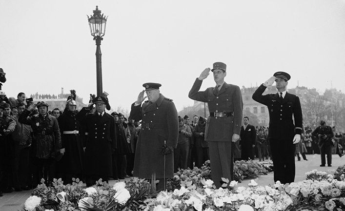 Общество: День Победы в Европе: Черчилль боялся, что де Голль может раньше времени объявить о победе (The Guardian, Великобритания)