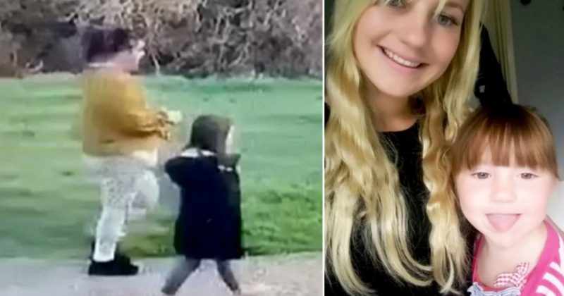 Общество: Видео: Соседка похитила 5-летнюю девочку с детской площадки
