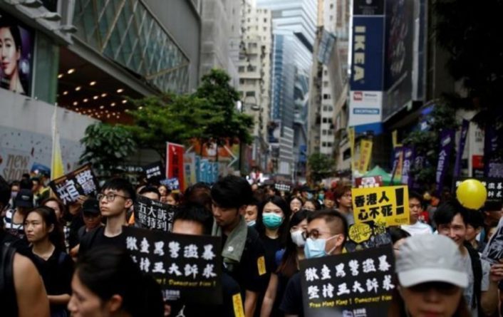 Общество: Британия, Канада и Австралия обеспокоены законом о нацбезопасности Гонконга