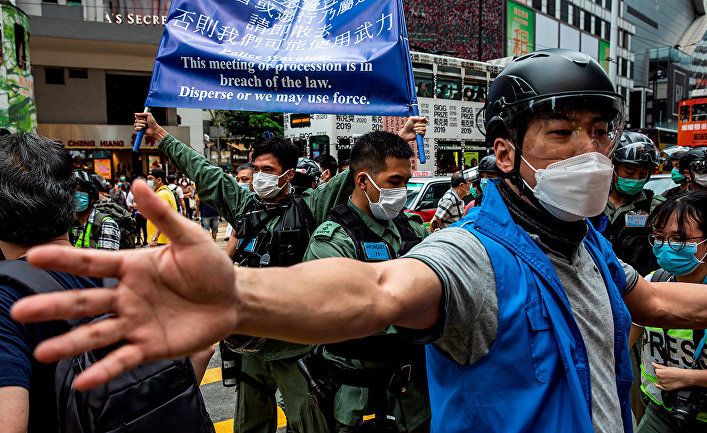 Общество: The New York Times (США): Китай утверждает план по усмирению Гонконга, игнорируя бурные протесты во всем мире
